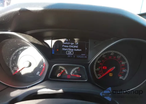 2013 Ford Focus St from USA, damaged, VIN 1FADP3L96DL170494